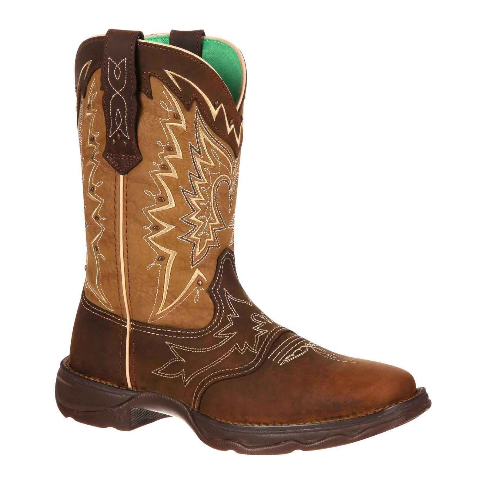 Durango Lady Rebel Bottes Pour Femmes En Cuir Couleur Nicotine/marron