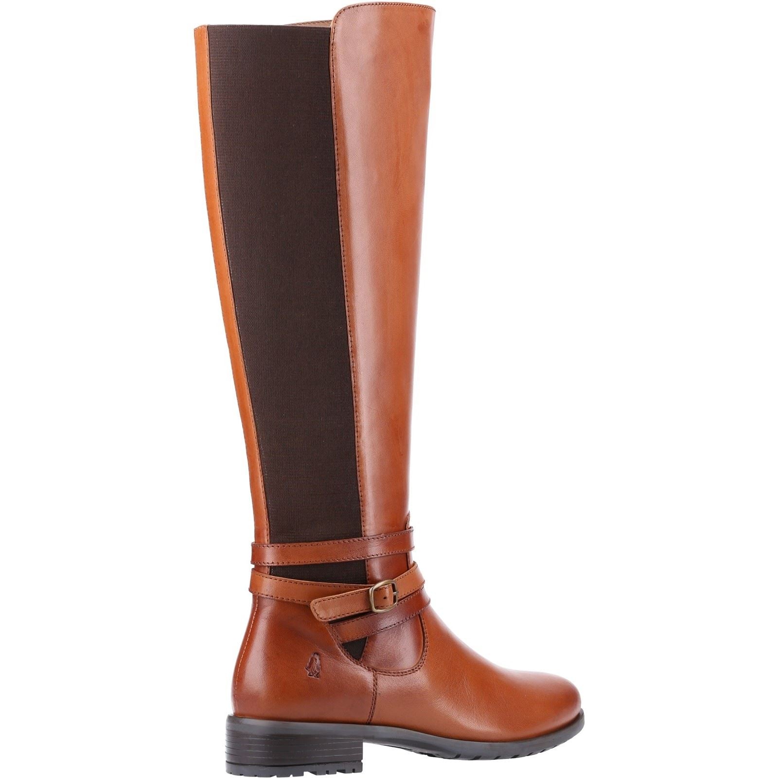 Hush Puppies Vanessa Bottes À Talons Hauts En Cuir Pour Femme En Couleur Tan