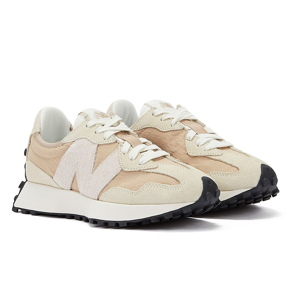 New Balance 327 Baskets Beige Pour Femmes En Angora