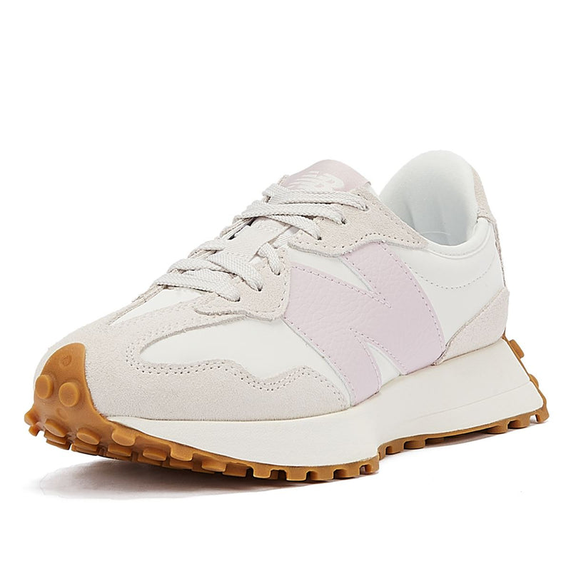 New Balance 327 Baskets Blanches/Roses