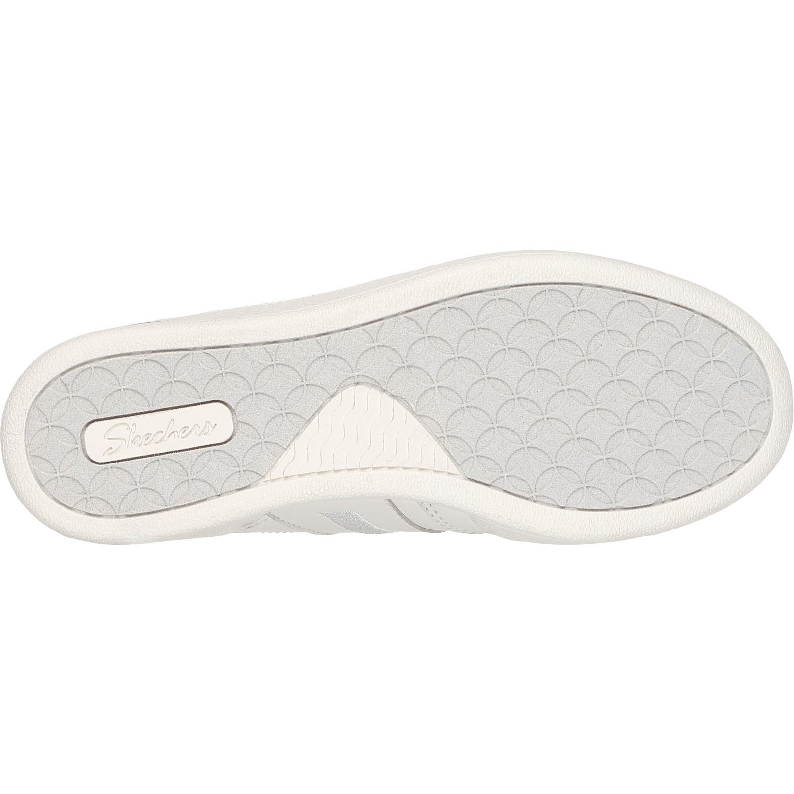 Skechers Arch Fit Classic Baskets Pour Femmes En Blanc Cassé Synthétique