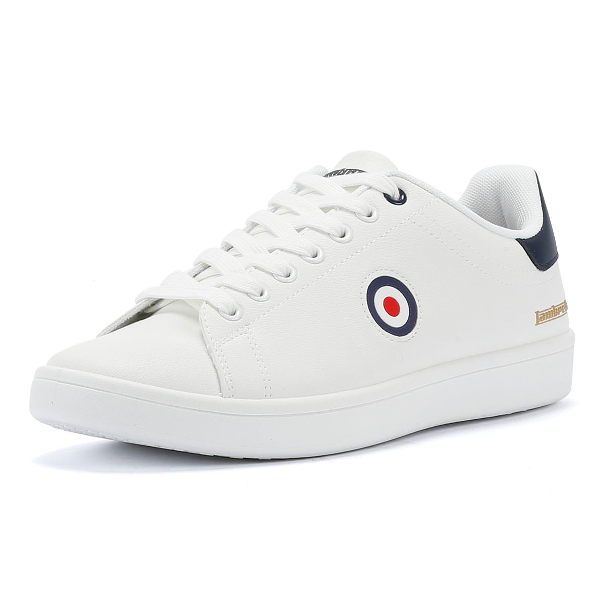 Lambretta Pinball 2 Baskets Blanches Pour Hommes
