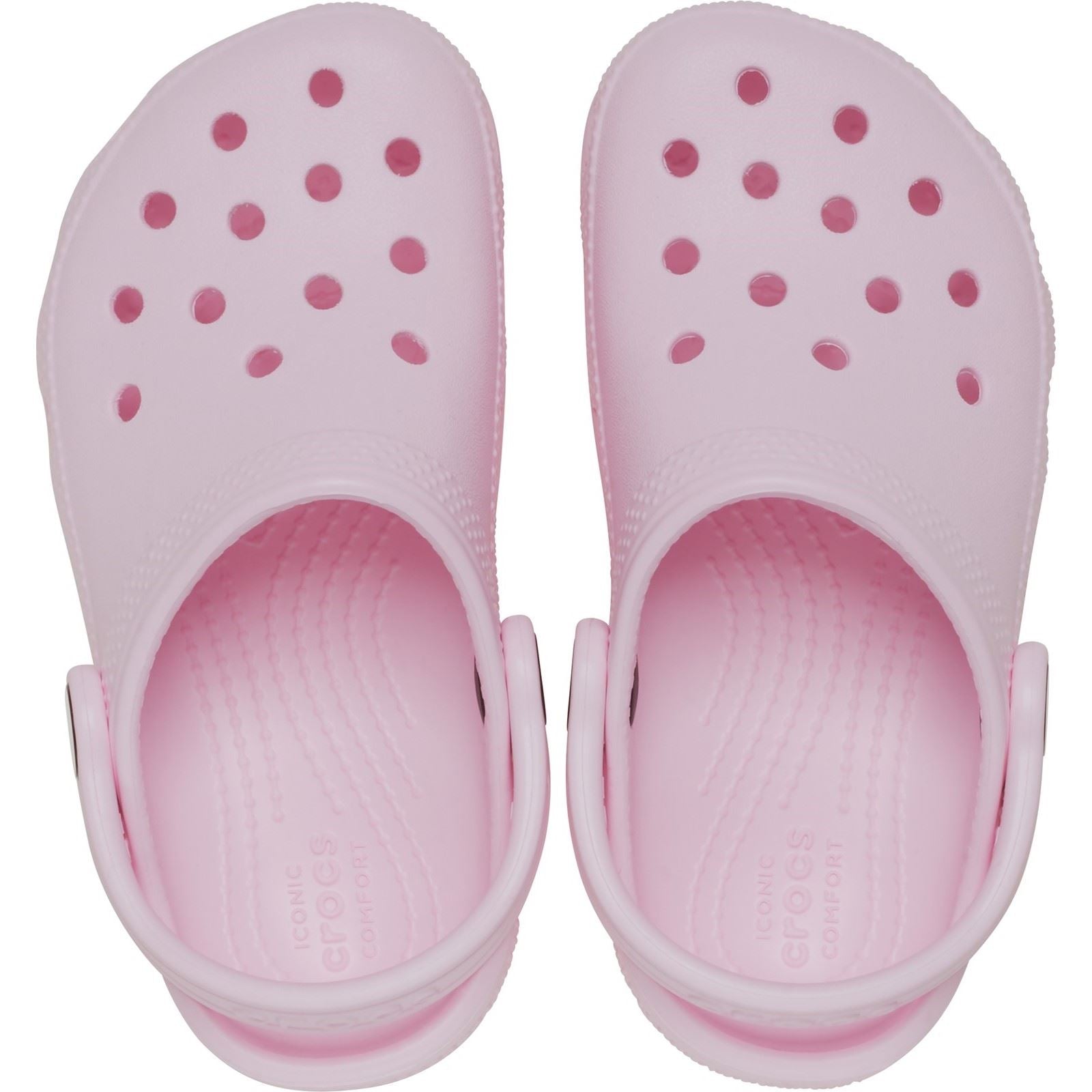 Crocs Kids' Classic Clog Mocassins En Plastique Thermoplastique Rose