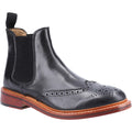 Cotswold Siddington Bottes Noires En Cuir Pour Hommes