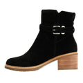 TOMS Hailey Buckle Bottes Noires Pour Femmes En Suède