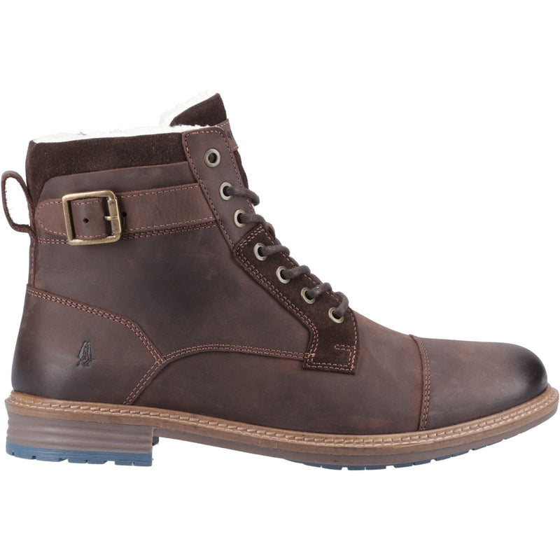 Hush Puppies Jordan Bottes De Cheville Pour Homme En Cuir Marron
