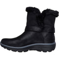 Skechers Easy Going Dreamers Move Bottes Noires Pour Femmes En Textile