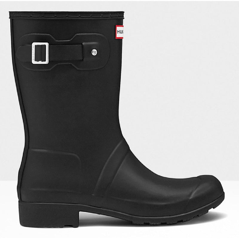 Hunter Original Short Bottes En Caoutchouc Pour Femmes, Noires