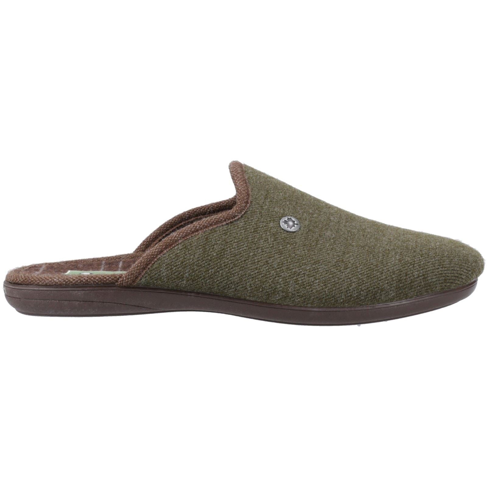 Cotswold Spelsbury Chaussons Homme Kaki En Textile