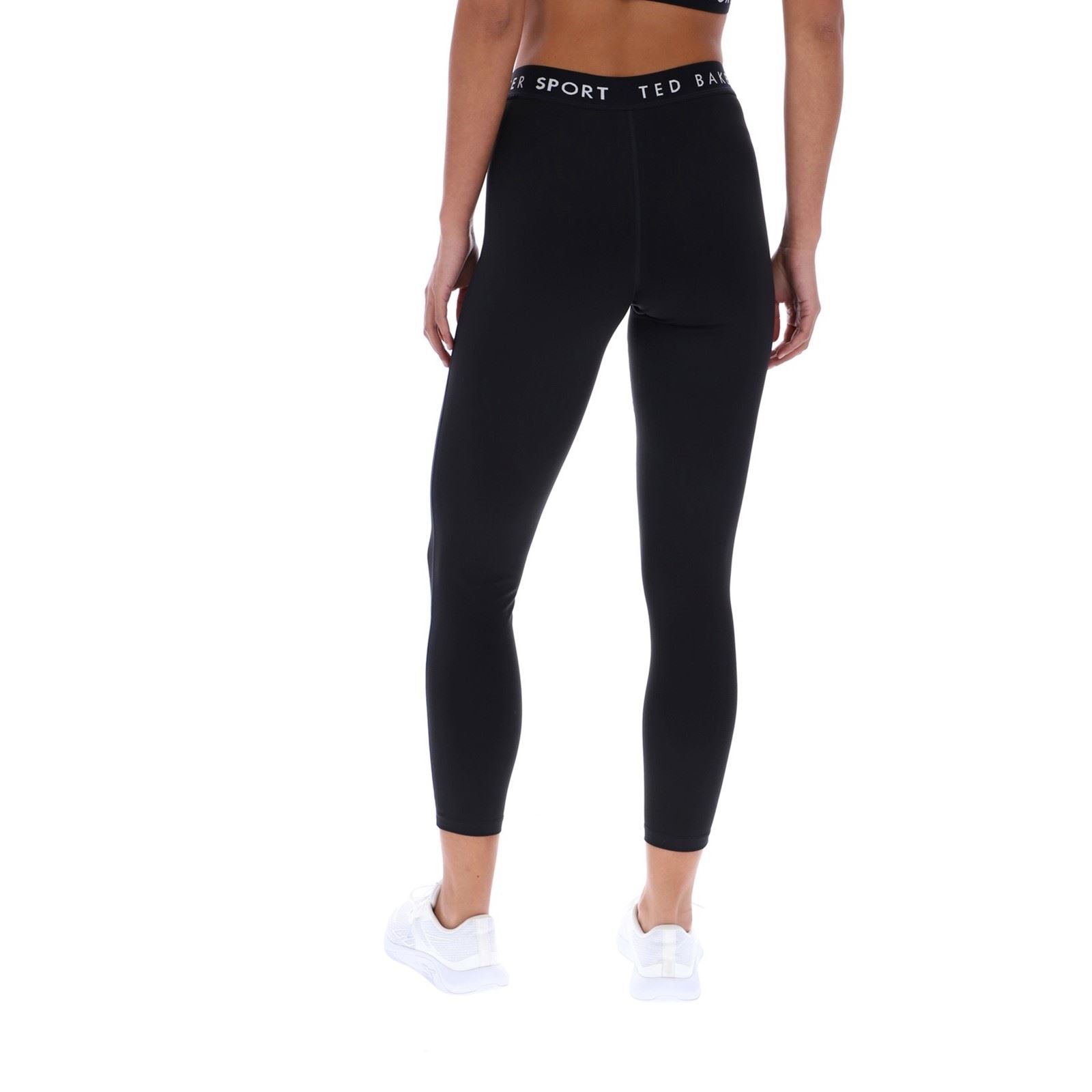 Ted Baker MARIA TBWLA2528 Leggings De Sport Noirs En Polyester Pour Femmes