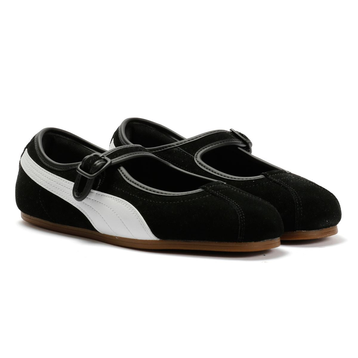 Puma Tacklette Baskets Noires Suede Pour Femmes