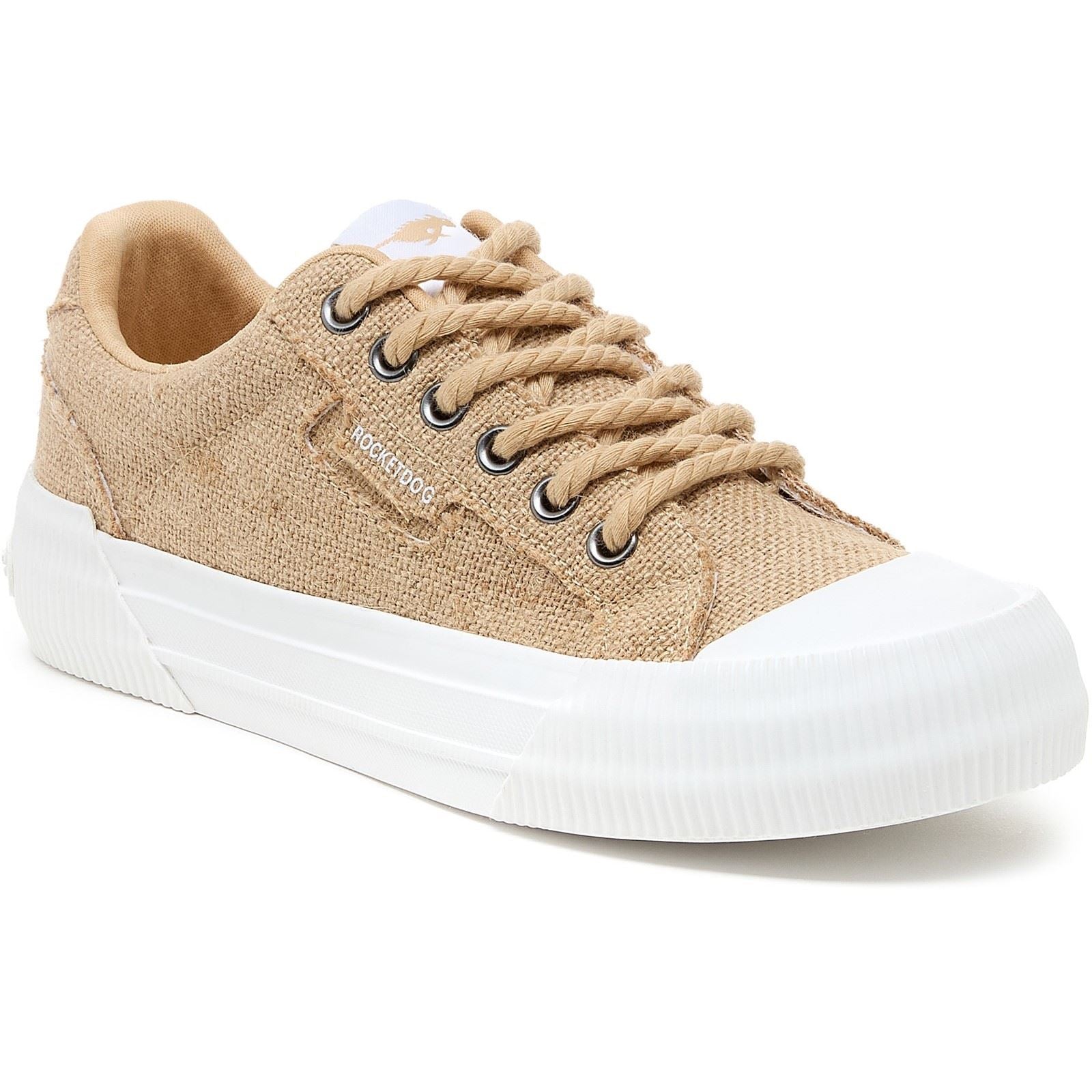 Rocket Dog Cheery Heidi Baskets En Coton Naturel Foncé Pour Femmes
