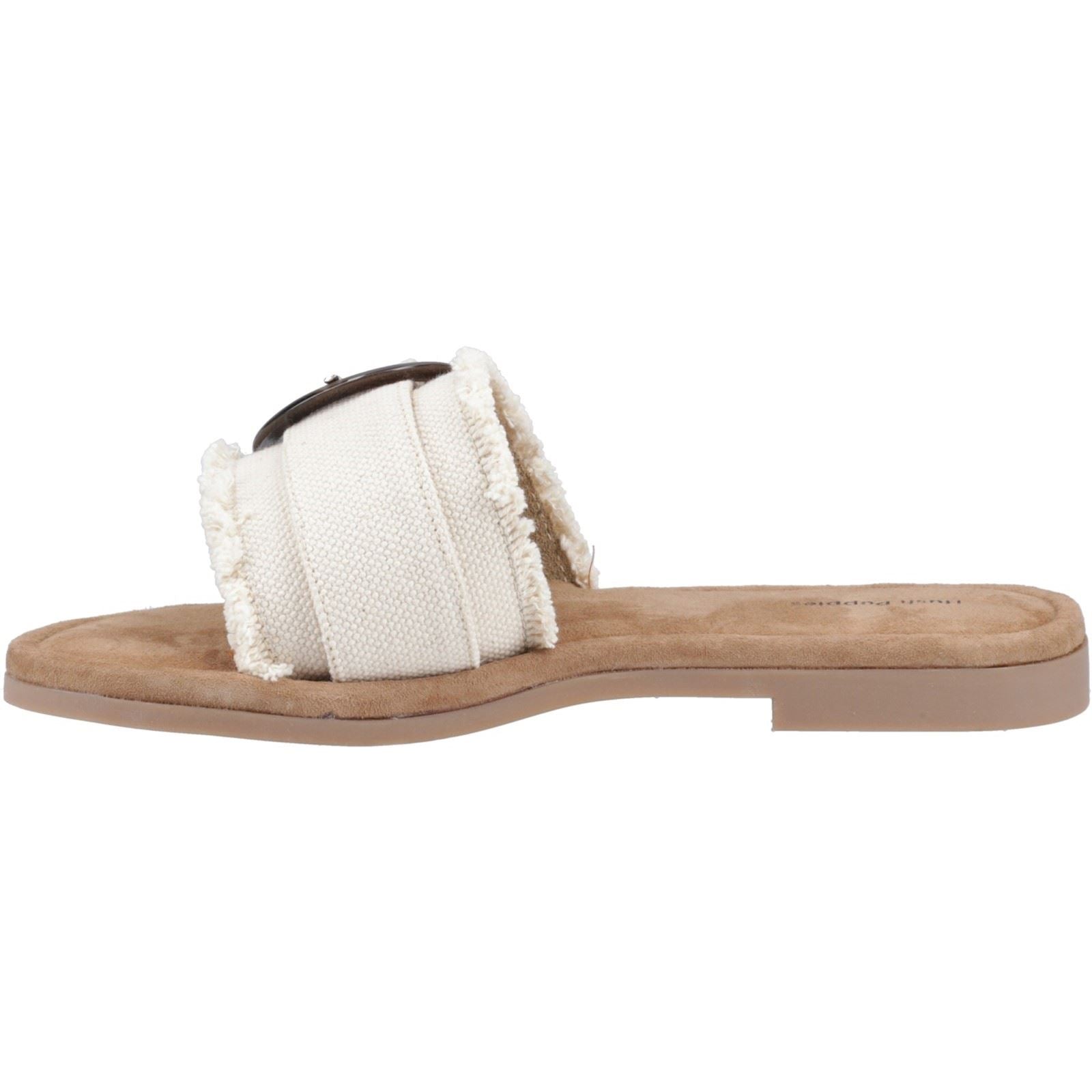 Hush Puppies Hayley Sandales Pour Femmes En Textile Crème