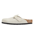Birkenstock Chaussures De Confort Blanches Pour Femmes Sabot En Velours Côtelé Antique Boston