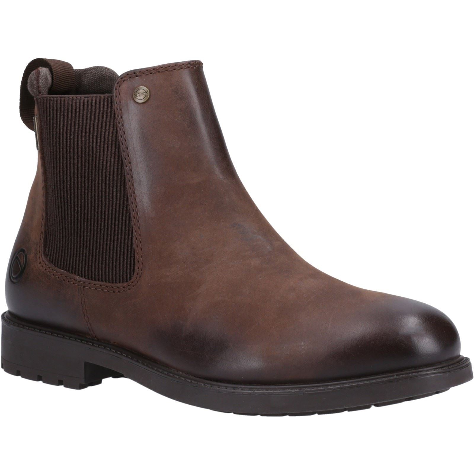 Cotswold Gretton Bottes En Cuir Marron Pour Homme