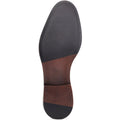 Base London Kennedy Chaussures En Cuir Pour Hommes Noires À Enfiler
