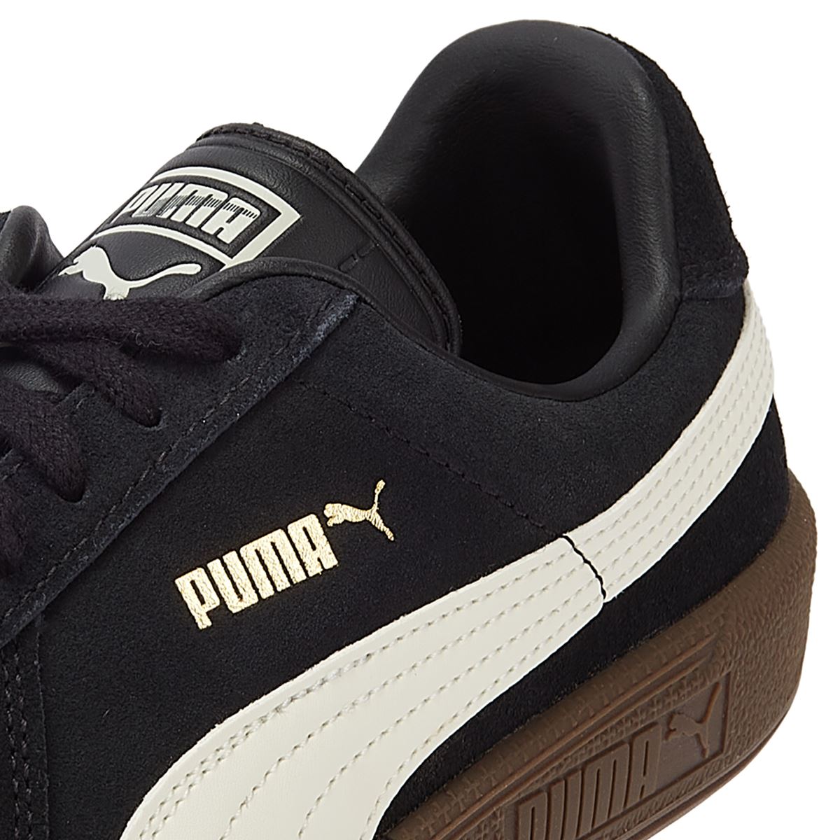 Puma Army Trainer Suede Hommes Noir Trainer