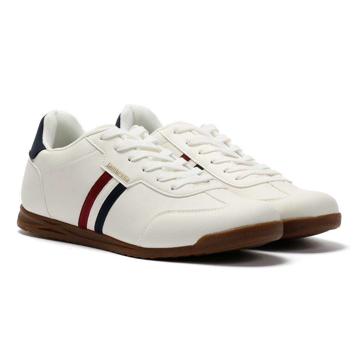 Lambretta Tackle Baskets Blanches Pour Hommes