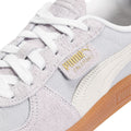 Puma Palermo Chaussures De Sport En Cuir Bleu Pour Femmes