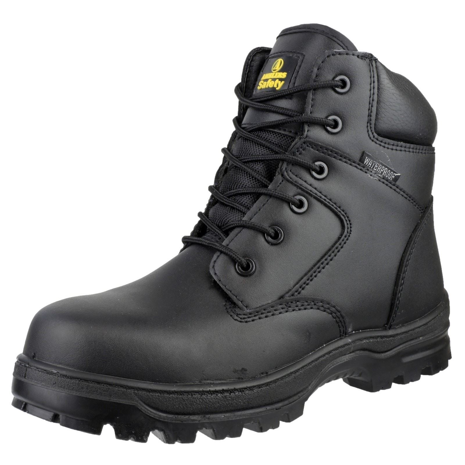 Amblers Safety Bottes De Sécurité En Cuir Noires Fs006C