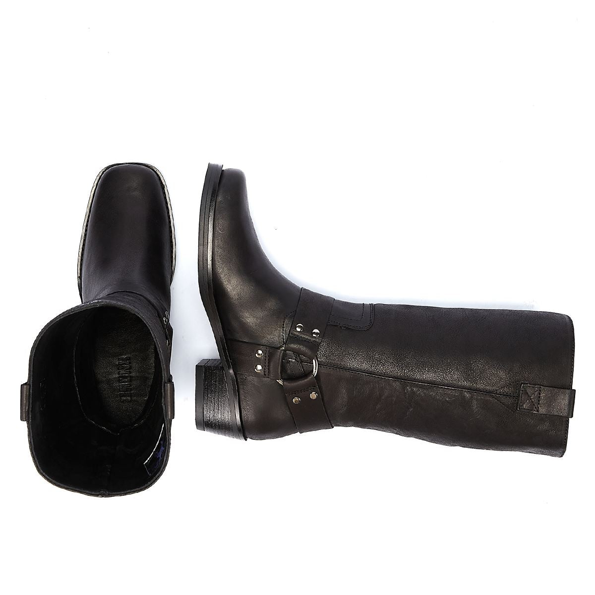 Bronx Bottes Noires Pour Femmes Trig-Ger.