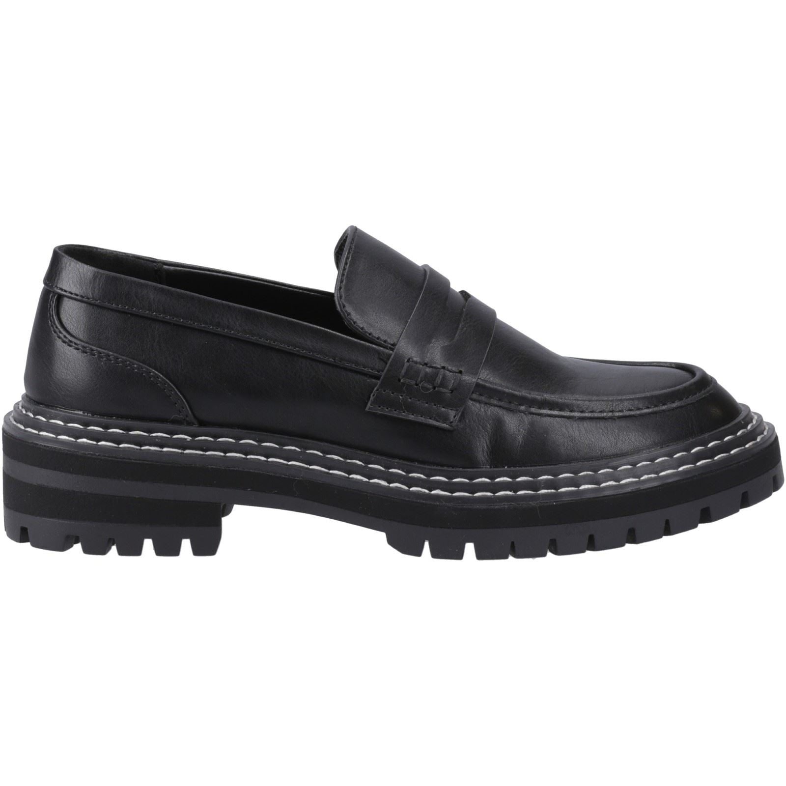 ONLY Beth-3 Loafers Noires En Polyuréthane Pour Femmes