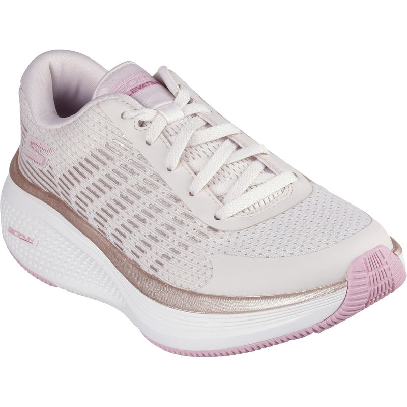 Skechers Performance GO RUN Elevate 2.0 Chaussures De Sport Pour Femmes En Textile Naturel/Rose