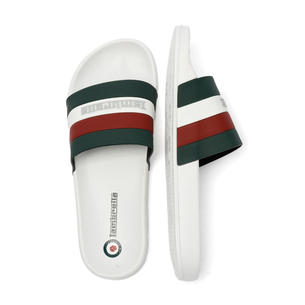 Lambretta Prince Sandales Blanches Pour Hommes