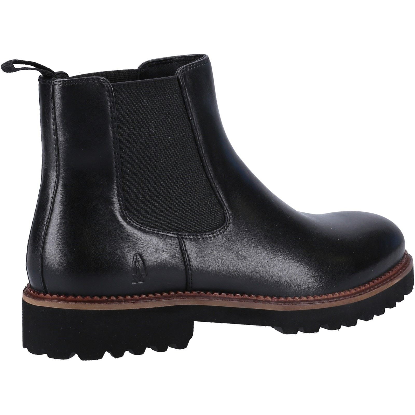 Hush Puppies Gwyneth Chelsea Bottes En Daim Noir Pour Femmes