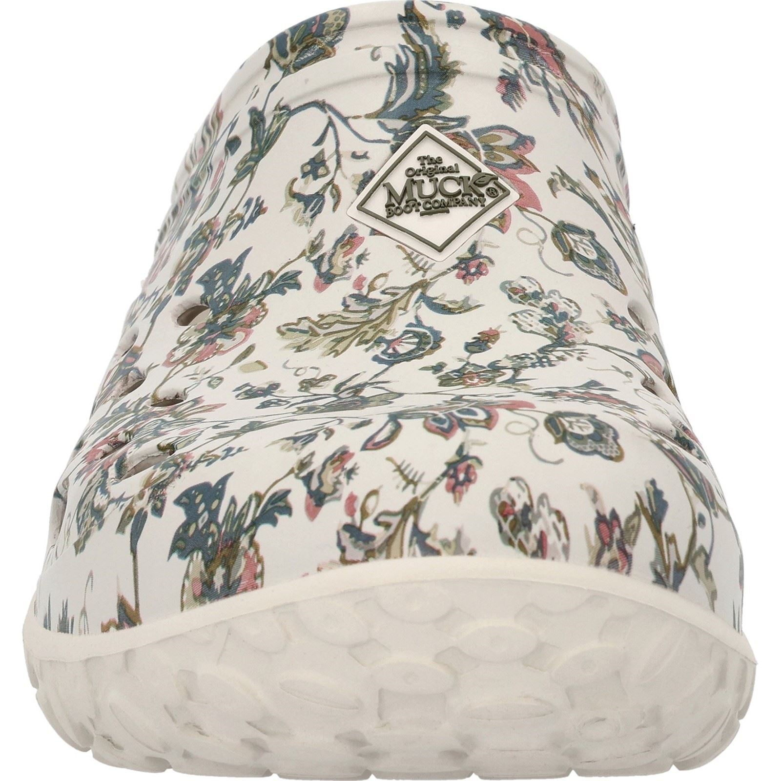 Muck Boots Muckster Lite Sabots À Imprimé Floral Gris Clair