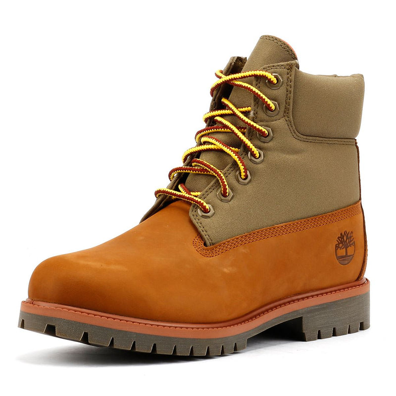 Timberland 6 Inch Premium Workwear II Bottes En Cuir Marron Pour Homme