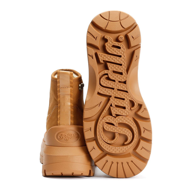 Buffalo Olympia Pull On LO Warm Bottes Brunes Pour Femmes