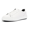 Ben Sherman Ace Cupsole Baskets Blanches En Cuir Pour Hommes