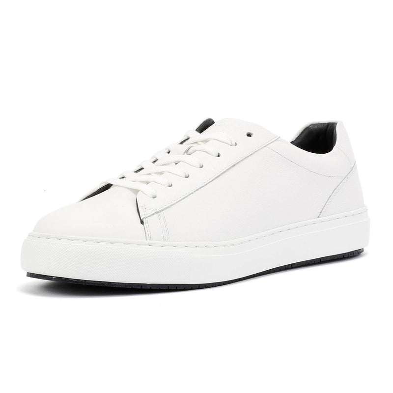Ben Sherman Ace Cupsole Baskets Blanches En Cuir Pour Hommes