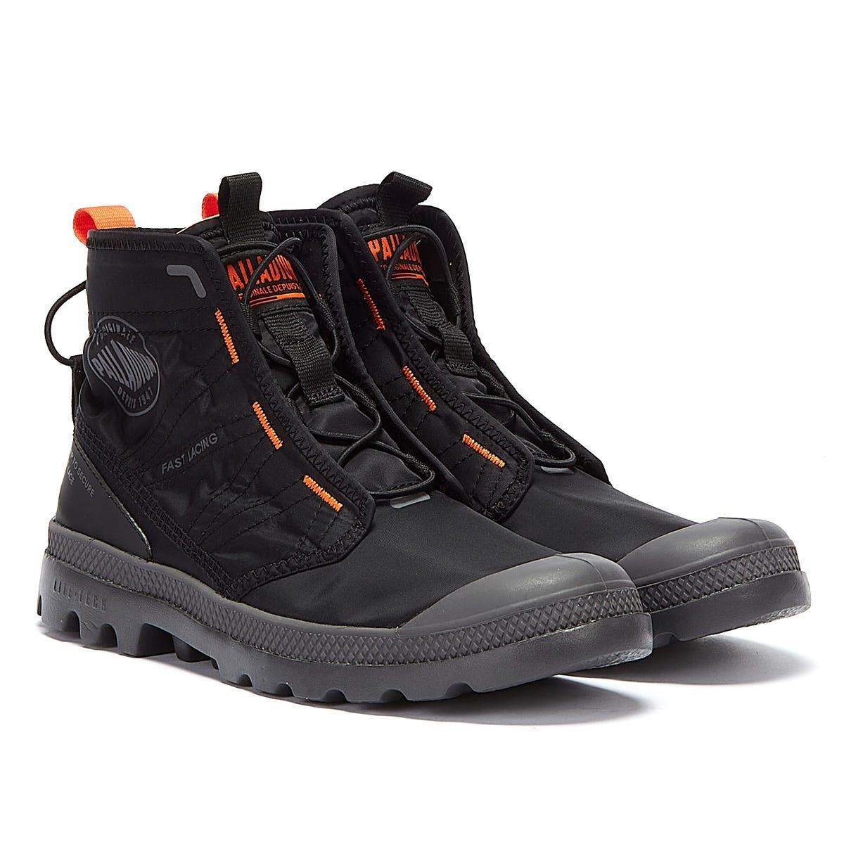 Palladium Pampa Travel Lite Bottes noires pour hommes