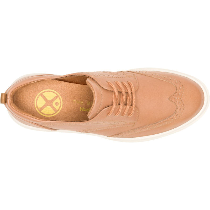 Hush Puppies Joy Chaussures Richelieu Pour Femmes En Cuir Marron