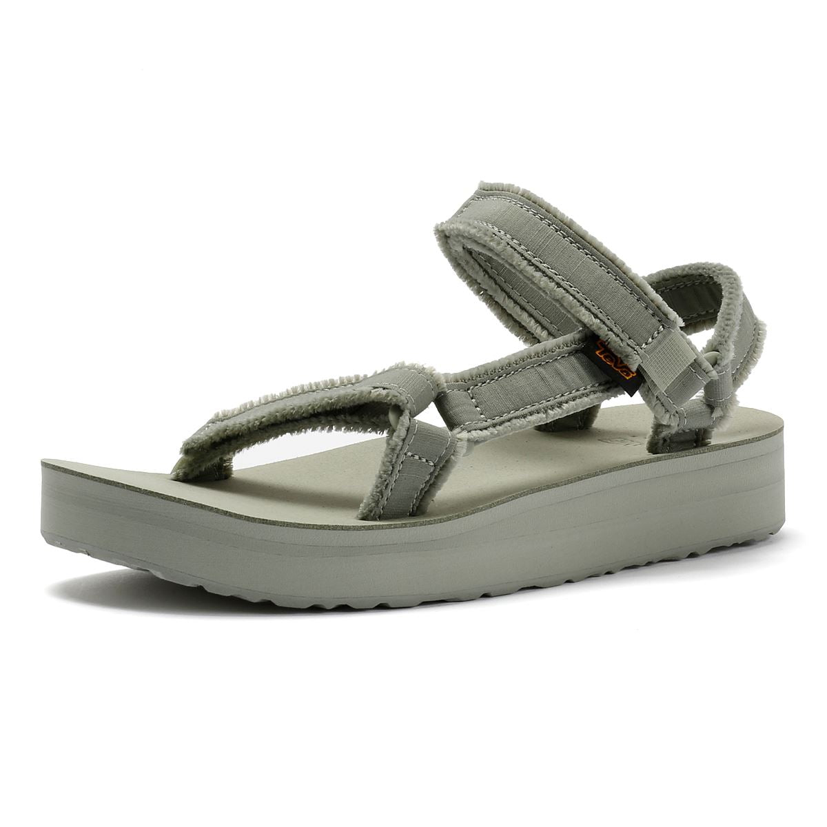 Teva Midform Universal Sandales Vertes En Toile Pour Femmes
