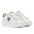 Karl Lagerfeld Kapri Karl Nft Lo Lace Baskets Blanches Pour Femmes