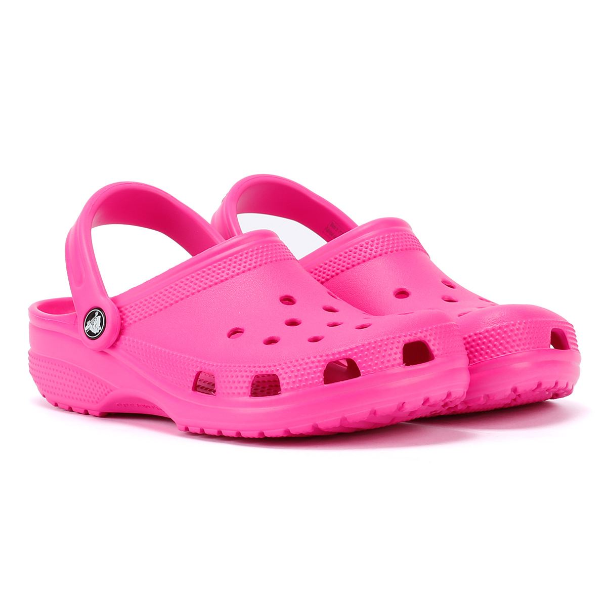 Crocs Classic Sabots Écrasés Roses Pour Femmes