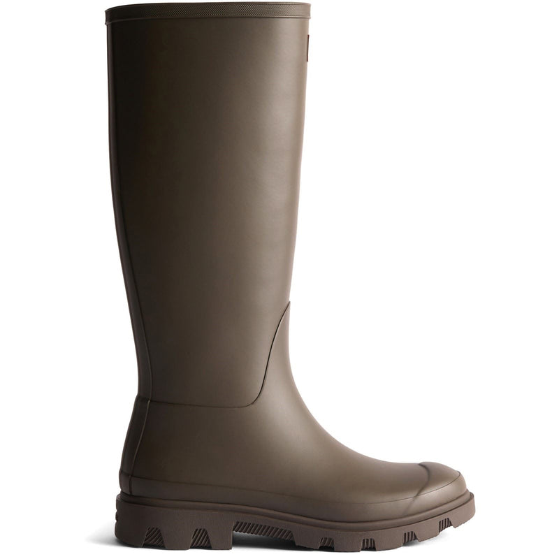 Hunter Downpour Tall Boot Bottes En Caoutchouc Pour Hommes Couleur Chocolat Brun