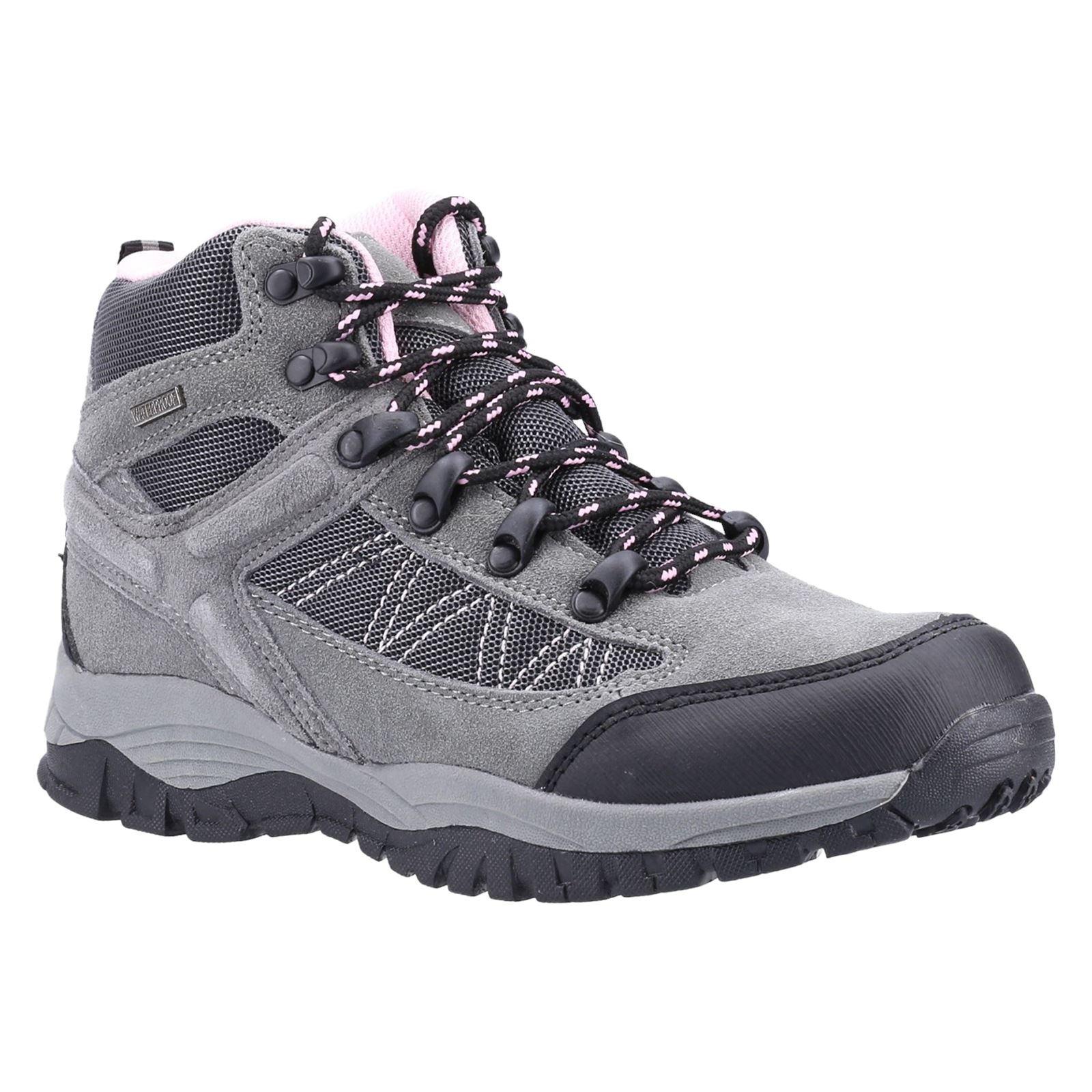 Cotswold Maisemore Bottes De Randonnée Grises Pour Femme En Daim
