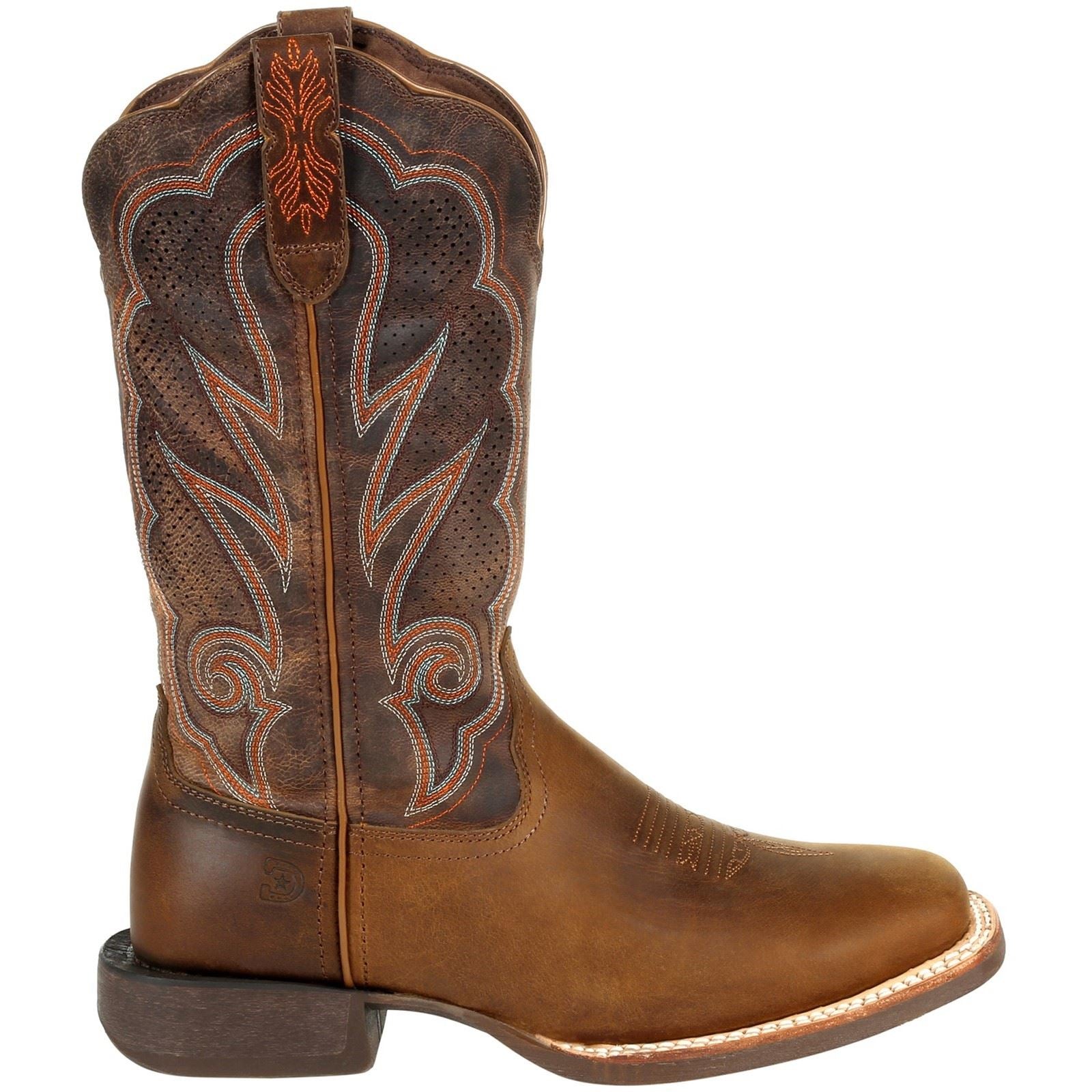 Durango Rebel Pro Bottes En Cuir Vieilli Cognac Pour Femme