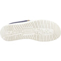 HEYDUDE Wally Coastline Chaussures Bateau En Tissu Pour Homme, Bleu Marine