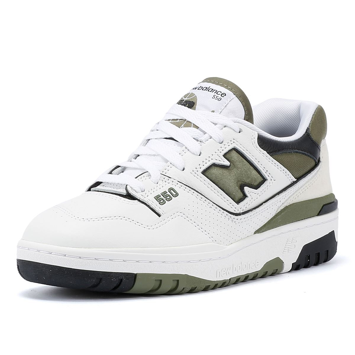 New Balance 550 Baskets Blanches/Khaki