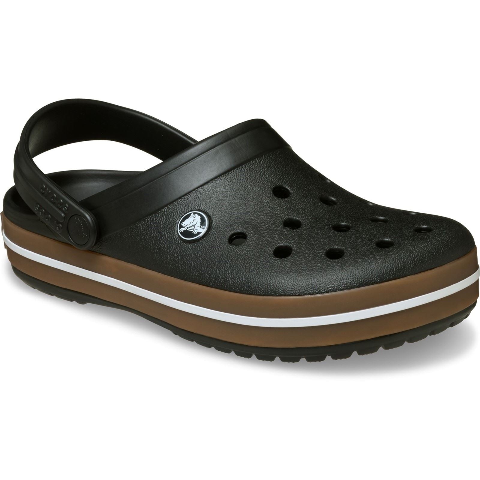 Crocs Crocband Gum Sabots Noirs Eva Pour Hommes
