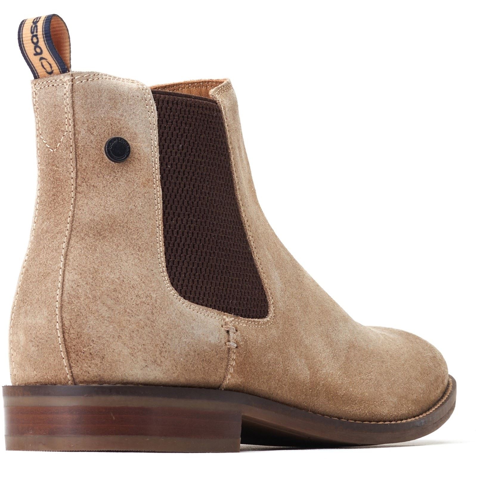 Base London Virgil Bottes De Sable Pour Hommes En Cuir