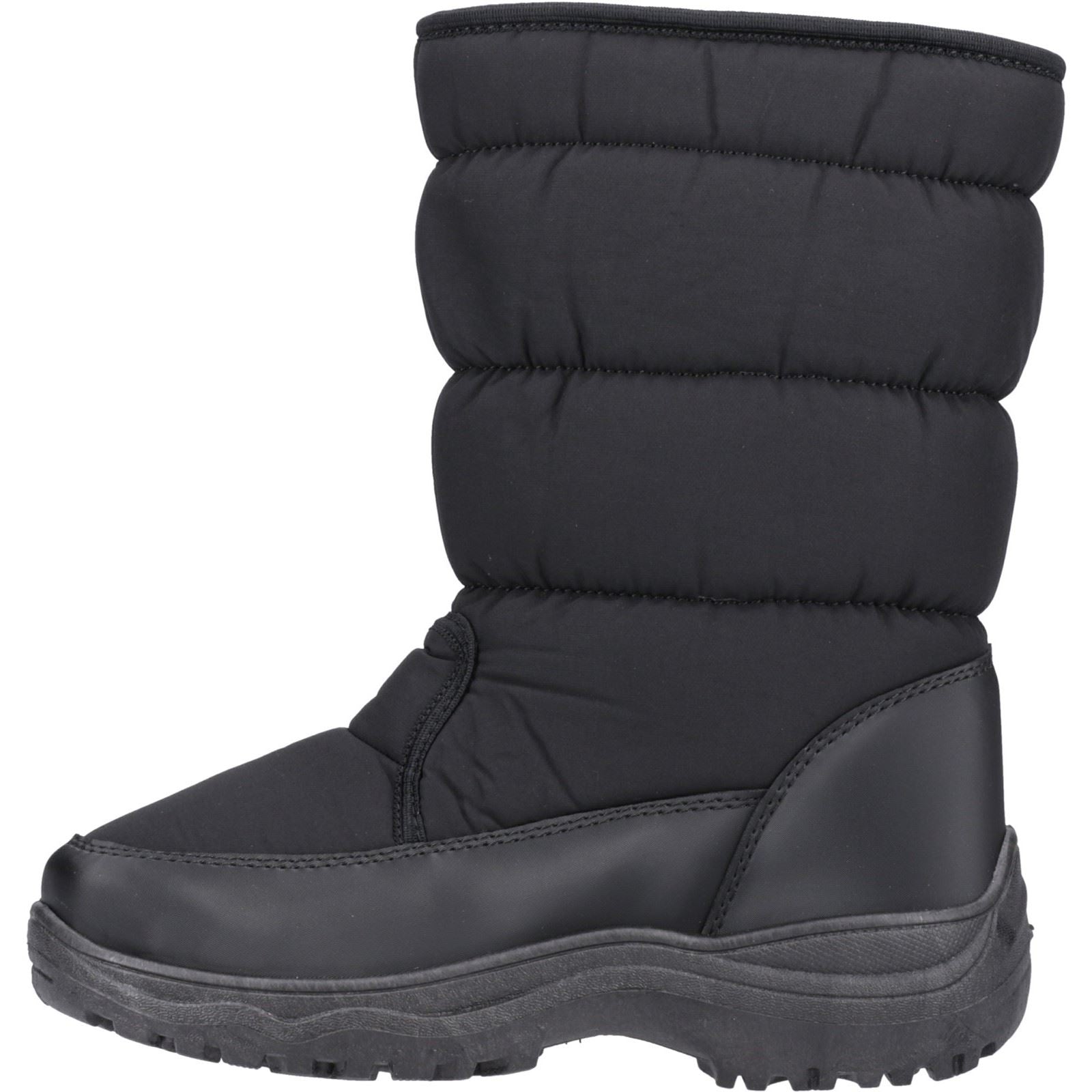 Cotswold Welland Chaussures Mi-mollet D'hiver Noires Pour Femmes