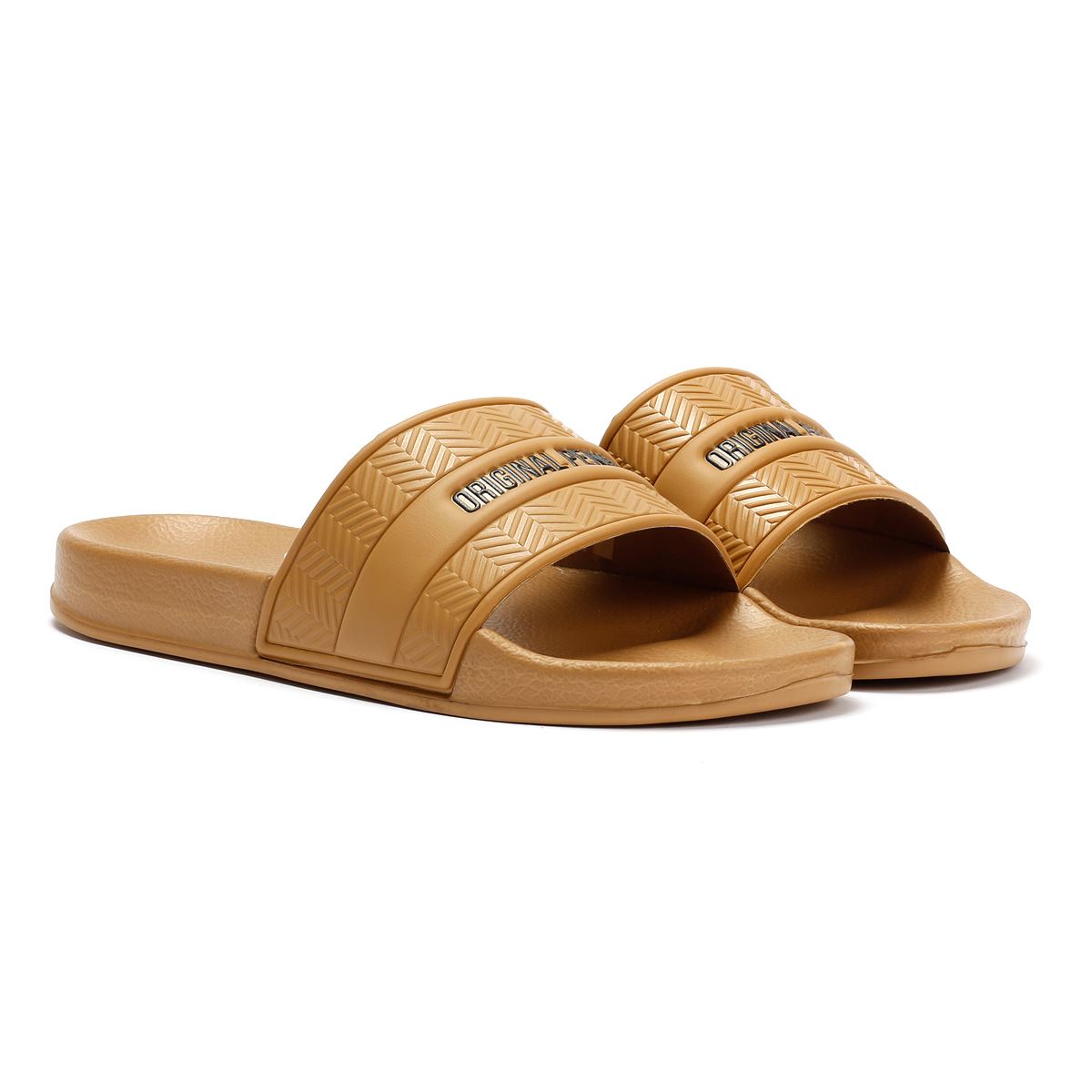 Penguin Paradise Mules Pour Hommes Marron