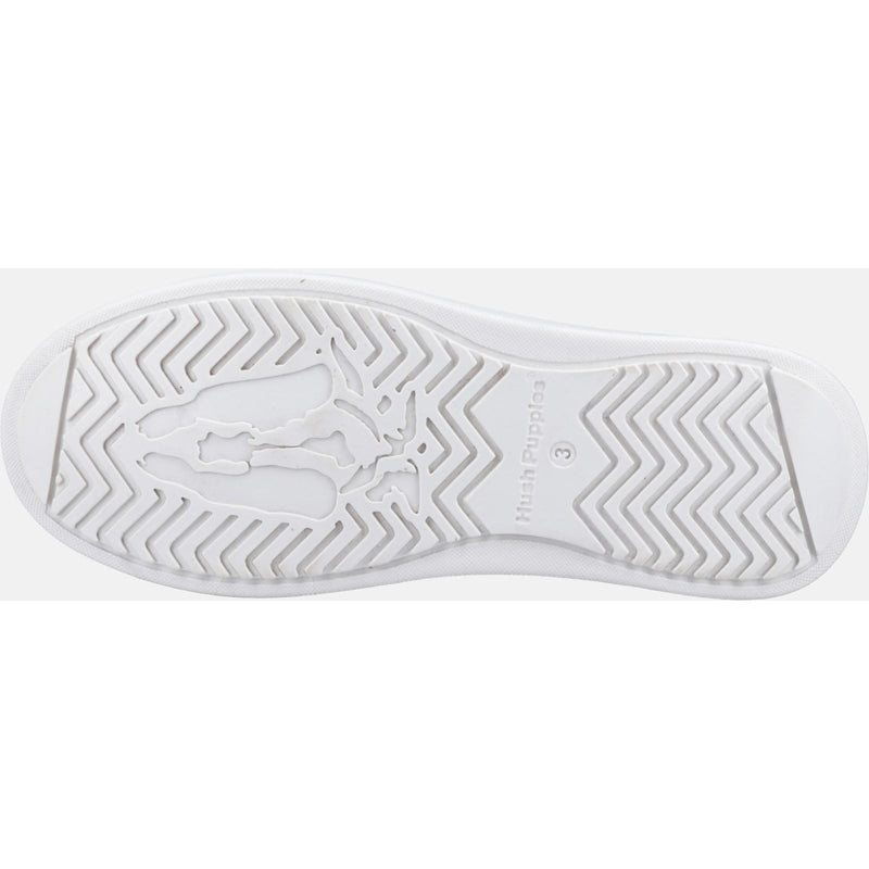 Hush Puppies Camille Baskets En Cuir Rose Pour Femme