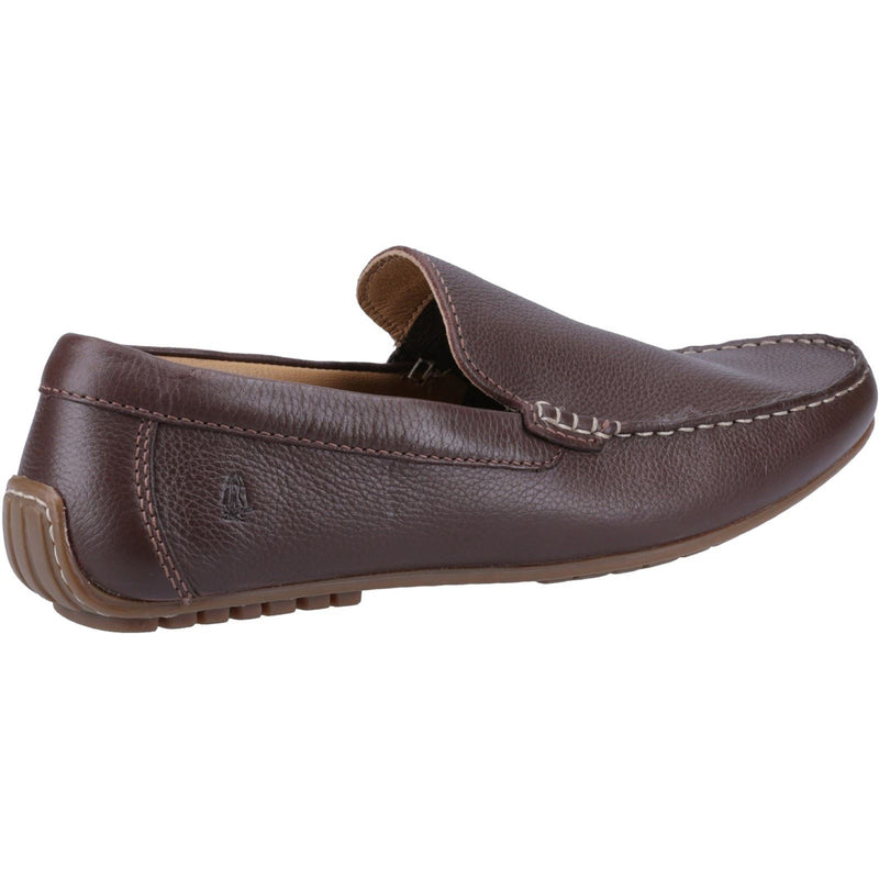 Hush Puppies Ralph Chaussures Bateau Marron En Cuir Pour Hommes